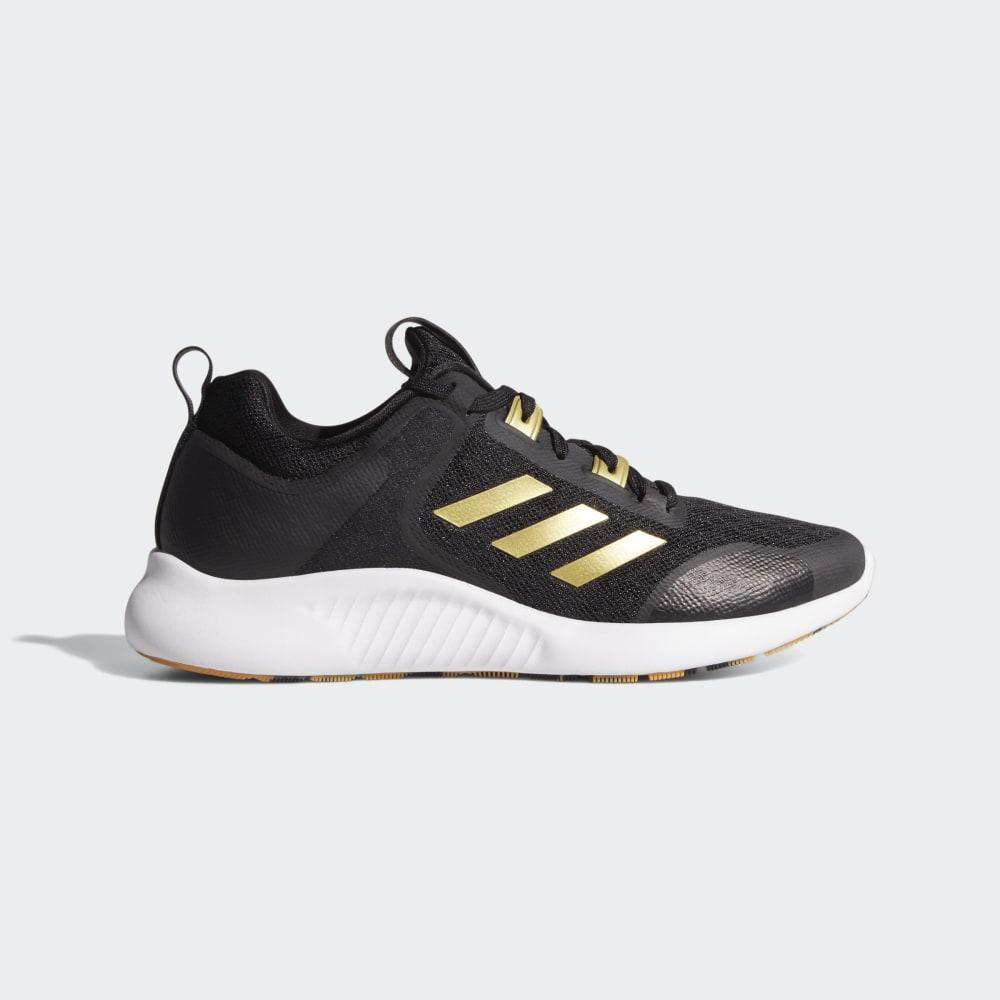 Adidas Women's Edgebounce 1.5 Walking Shoes Black/Gold Metal/White Ireland EF6996